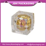 Clear Square Elegant Acrylic Cosmetic Jar